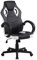 One Living Storm – Silla Gaming Ergonómica con Diseño Deportivo, Altura Ajustable, Reposabrazos Fijos, Base Giratoria 360°, Soporte Lumbar y Estilo Racing (Negro y Blanco)