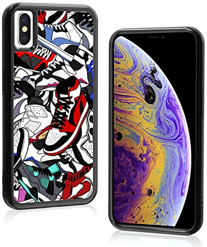 Axulimin Coole Schuh-Handyhülle für iPhone X und iPhone Xs für Teenager, Jungen, Männer, Kinder, Jungen, 14 cm (5,8 Zoll)