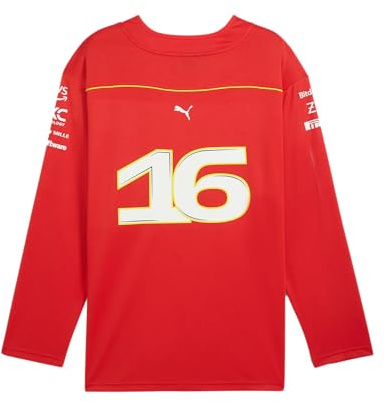 Scuderia Ferrari - Camiseta de hockey Charles Leclerc - Corte hombre - Rojo