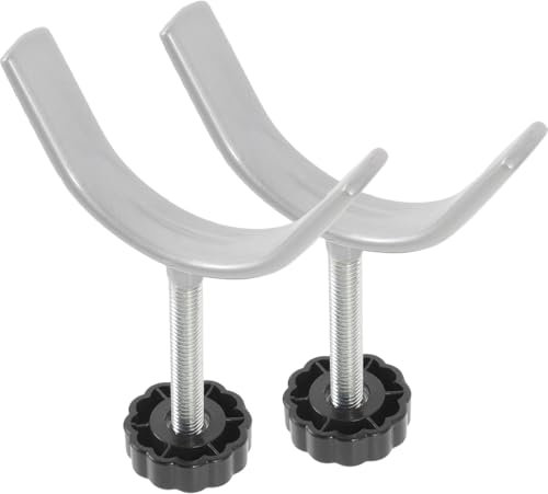 LALAFINA 2pcs Y Shaped Gate Extender Banister Gate Adaptors Pet Pressure Mounted Threaded Spindle Rods Replacement Bolt Part for Babies and Pets