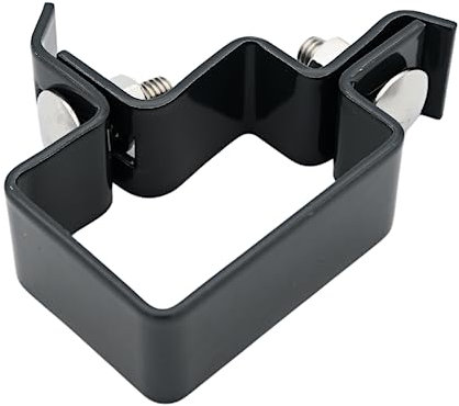 Premium Eckschelle für 60x40 Standard Zaunpfosten in RAL 7016 Anthrazit
