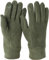 styleBREAKER Damen Touchscreen Fleece Handschuhe Einfarbig, warme Fingerhandschuhe, Winter 09010047, Farbe:Dunkeloliv