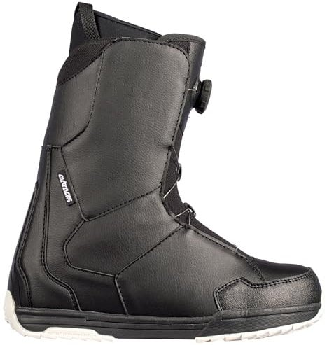 Airtracks Herren Snowboard Boots Master ATOP Snowboardschuhe - Schnellschnürsystem Snowboardboots- All Mountain Freeride Freestyle - Schwarz - 47