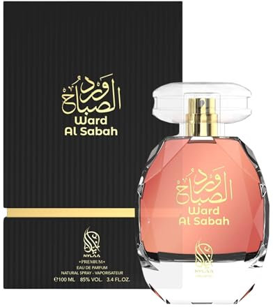 Ward Al Sabah 100ml Eau De Parfum- Musk Floral Vanilla Perfume for Women - Sweet Intense Cafe Rose Scent