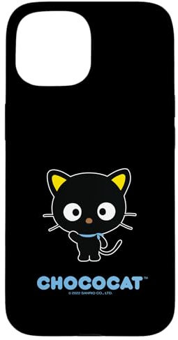 Sanrio Chococat iPhone 15 Schutzhülle, Offiziell Lizenziert, Robuster Schutz, Matt, Cartoon, Basic Schutzhülle