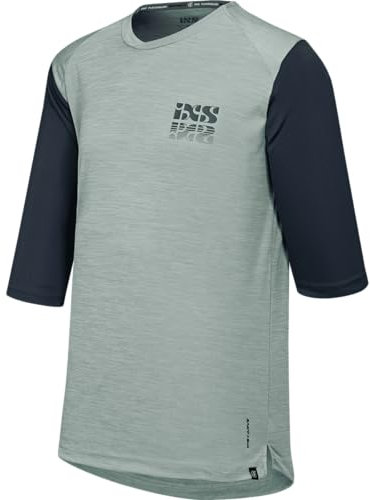 IXS Carve X 3/4 Jersey - Jade-Solid Marine M
