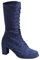 Generico Camperos Texani Donna Texani Western Tronchetti da Cowboy Cowgirl Stivali Donna Alti con Tacco Scarponcini Tacco Medio Stivali Donna Indianini Boots a Metà Polpaccio a Punta Stivaletto
