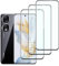 Dlxiks Protector de Pantalla para Honor 90, Cristal templado Antiarañazos,Dureza 9H, fácil instalación, Sin Burbujas, Antiarañazos, HD Transparente, 3 Unidades