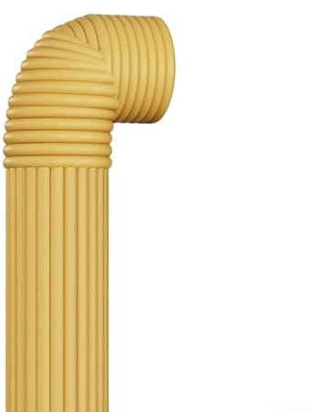 Schaumstoff-Rohrisolierung, Wasserrohr-Isolierung, Outdoor-Wasserleitung, Frostschutzstreifen, Winter-Isolierband, 2 m × 8 cm (braun)