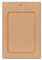 Lot de 100 porte-badges kraft A6 – Fenêtre 8x12 cm – Recyclables et biodégradables – Fabriqués en France – Format standard pour événements et conférences