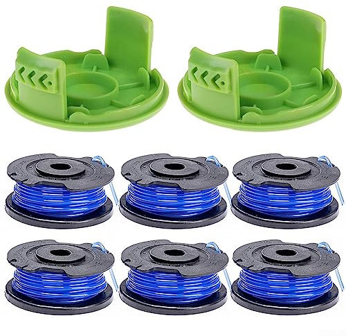 Bobine de cordon unique haute performance pour coupe-bordures Greenworks (6+2) 65 mm