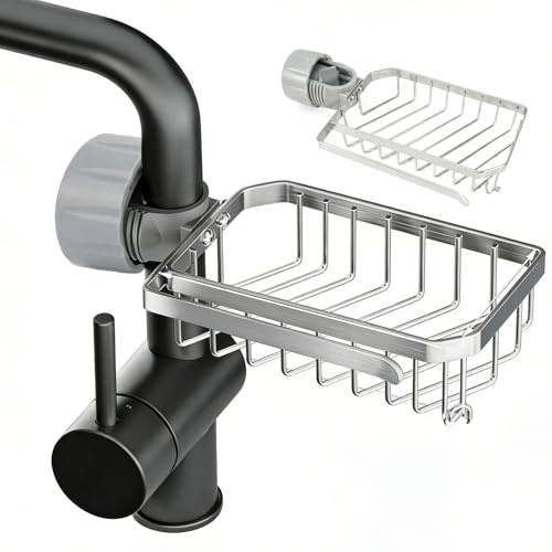 UICCVOKK Soap Holder for Shower – 304 Stainless Steel Clip On Soap Dish