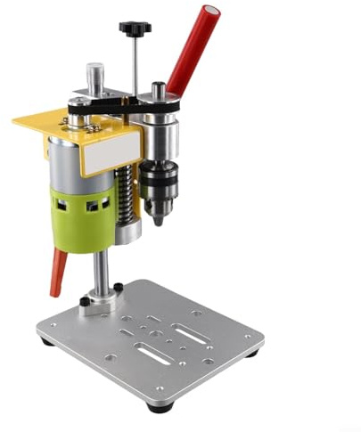 Trapano da banco con motore DC 795, portatile, per fresatrice CNC, mandrino B10 per punte da 0,8-6 mm, robusta struttura metallica per legno