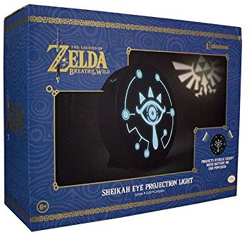 La leggenda di Zelda Sheikah Eye proiezione luce con suono | Illusione ottica notturna e lampada di proiezione | ideale per bambini, camera da letto, ufficio e casa | LED Dual Powered USB o batteria