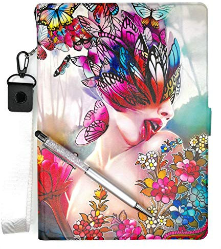 Lovewlb Tablet Custodia per Huawei Mediapad T5 Ags2-L09 Ags2-W09 Ags2-W19 Custodia Pelle Stand Case Cover HD