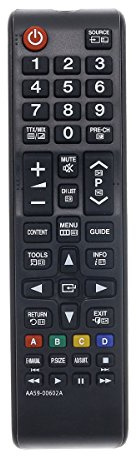 Aurabeam Ersatz TV Fernbedienung kompatibel mit Samsung UE32F4000AW Fernseher