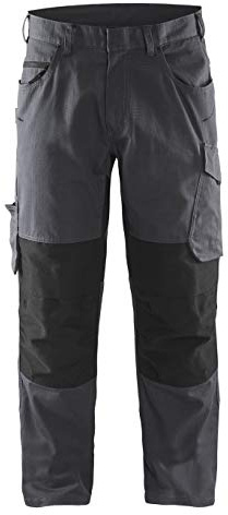 Blaklader 149513309699C148 Service-Hose mit Stretch, mittelgrau/schwarz, Größe C148