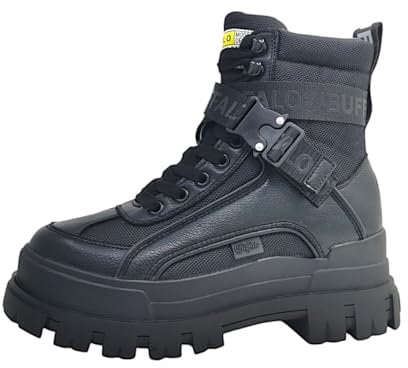 Buffalo Femme Aspha Com1 Botte Tendance, Noir, 40 EU