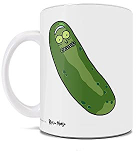 Trend Setters Rick and Morty – Flip The Pickle – Pickle Rick – 325 ml Keramik-Kaffee- oder Teetasse – Offizielles Lizenzprodukt – perfekt zum Verschenken oder Sammeln