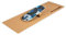 BoarderKING Indoorboard - Balance Board für Indoor-Surfen und Skaten, Gleichgewichtsboard für NeuroMuscular Response Training, inkl. Schutzmatte, 100 mm x 40 cm (Ø x L), Kreise