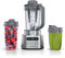 Ninja SS151 TWISTi Blender DUO, machine à smoothie haute vitesse 1600 WP et extracteur de nutriments* 5 fonctions smoothie, tartinades et plus encore, smartTORQUE, pichet de 963,9 g et (2) tasses à