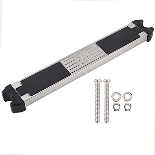 Pool Ladder Steps Replacement, Swimming Pool Stainless Steel Replacement Ladder Rung Step with Stainless Steel Bolts
