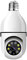 iFCOW WIFI Light Bulb Camera, E27 Light Bulb Type Wireless Security Camera 1080P Panoramic WiFi IP Camera