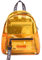 TINYAT Transparenter Rucksack, Transparenter Durchsichtig Damen Rucksack, Wasserdicht, super PVC, lässiger Rucksack,Damen-Einkaufs-Dating-Pack, T9051 Orange