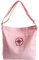 Merchandise Canvas Schultertasche, Hobo Crossbody Handtasche Casual Tote, rose