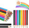 AUAUY Set di 10 con 8 Matite Colorate Ciascuna, Gadget Compleanno Bambini, Piccolo Regalo per i Bambini Contro la Noia, Regalini Fine Festa Bambini, Set di Matite Colorate Bambini