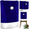 KESSER® Premium Weihnachtsstuhlüberzug 2er Set Stuhlhussen für Weihnachten Nikolausmütze Stuhlbezug Husse Weihnachtsdeko für Stühle Überzieher - Stuhlabdeckung im weihnachtlichen Design