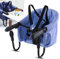 SuhoFutus Hauck hochstuhl zubehör, Tragbarer Baby-Futtersitz, Haken auf Stuhl mit Back Storage Bag Dining Hochstühle für Babys, abnehmbarer Sitz für Zuhause und Reisen (Blau), Kann 18kg Tragen