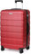 TANTOMI Koffer Groß, Reisekoffer Hartschalenkoffer, Koffer & Trolley mit Passwortsperre, Hartschale Suitcase mit 4 Rollen(Rot)