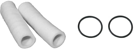 Grünbeck Ersatzfilter für Wasserfilter FS 1 2er Pack *** & Dichtungssatz für Filter Boxer, FS-B 1, 1 1/4 Glocken O-Ring, 2 Stk.