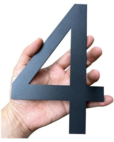 Carteles de puerta personalizados,Placas dirección Números de casa de acero inoxidable de 150mm/200mm, señales de dirección for exteriores, placas de puerta de Metal flotantes grandes, placas con nomb