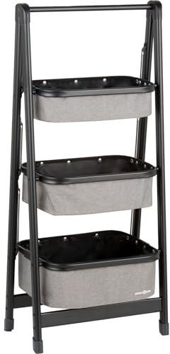 BRUNNER Faltschrank Latiga Camping Zelt Schrank Kleiderschrank Regal Faltbar Alu