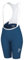 INBIKE Radlerhose Damen Gepolstert mit Tasche Kurz Sommer Sport Fahrradhose Radhose Sitzpolster Fahrrad Trägerhose Hose Rennrad Radsport Bib Shorts Blau S