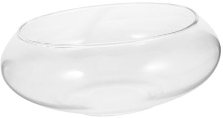 Sosoport Hydroponischer Kleiner Glas-blumentopf Transparent Dekorativer Pflanztopf Für Luftpflanzen Und Sukkulenten Multifunktionaler Tischblumentopf Für Zuhause Büro Und Stilvolle Pflanzen