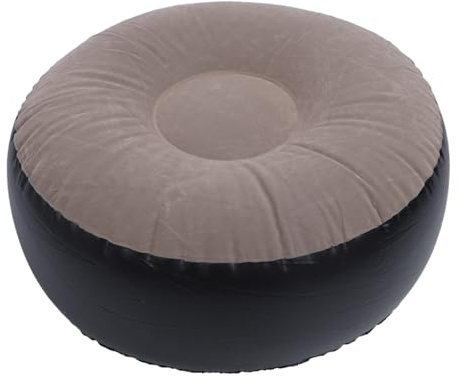 Naroote Fußhocker, Outdoor-Pouf-Ottomane,Outdoor-Ottomane für die Terrasse, Fusshocker Pouf Hocker Sitzhocker Rund Puff Hocker Outdoor-FußHocker, Aufblasbarer Hocker,Aufblasbarer Mehrz