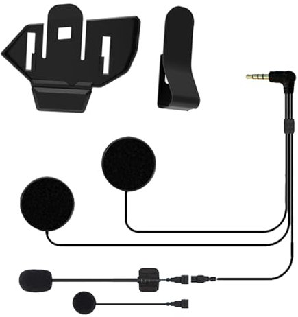 WAYXIN Ausschließlich R6S: Motorrad-Headset-Zubehör, Helmsprechanlage-Ersatzteile mit Montagehalterung
