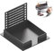 atnayo Sticky Note Holder with Stencil, 3 * 3 Inch Post Stick Note to Do List Stencil for Office Home School