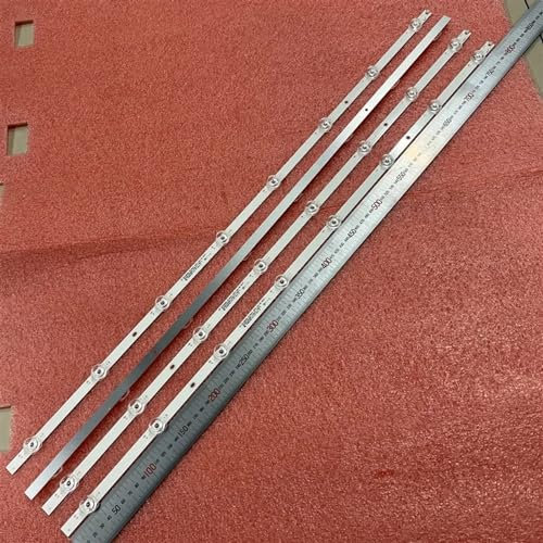 NGIFREIOO Kit 4 Stück 8LED LED-Hintergrundbeleuchtungsstreifen for Xiao/mi TV L43M5-5ARU L43M5-4X L43M5-FA GC43D08-ZC26AG-15 303GC430062