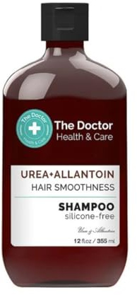The Doctor Health & Care Urea + Allantoin Haarglättungs-Shampoo, Silikonfrei, 355 ml