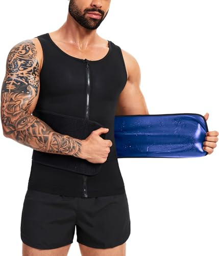 Sauna Weste Body Top Shapewear Fitness Shirt Zubehör Gym Tank Top Sweatshirt trägt Weste an Bauchfett