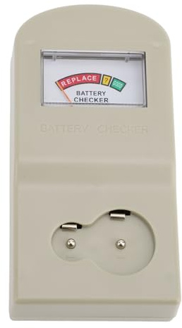 Rongon Taste Cell Battery Tester, tragbarer Batterieprüfer, 1,5 -V 3V kleine Batterien -Tester -Messgerät für LR44 CR2032 CR2025 -Taste