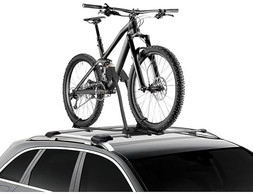 Althura 1524420 Portabici da Tetto Gravity universale, Numero Max Bici 1, per bici telaio da 27 mm a 70 mm | Portabici da Barre Portatutto | Sicuro & Versatile | Alluminio | 1 Bici | Facile Montaggio