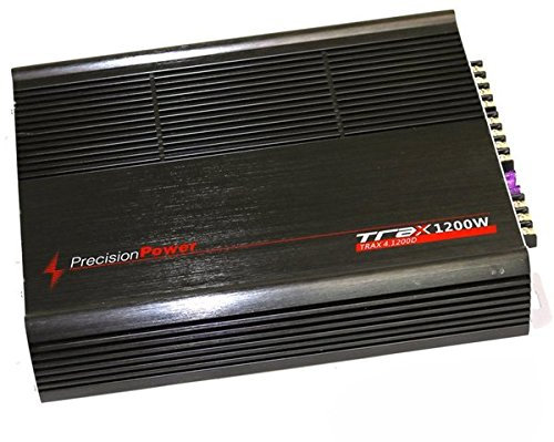 Precision TRAX41200D - Amplificatore per auto, 4 canali, 1200 W