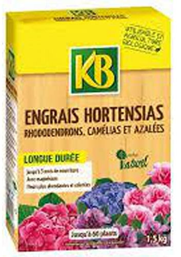 KB Engrais HORTENSIAS Longue DUREE 1,5KG