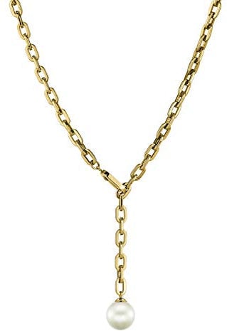 LIEBESKIND BERLIN Damen-Perlenketten Edelstahl LJ-0266-N-90