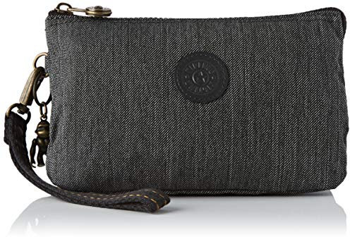 Kipling Creativity Xl, Porte-monnaie femme, Noir (Black Indigo), 21.5x13.5x4 cm (B x H T)